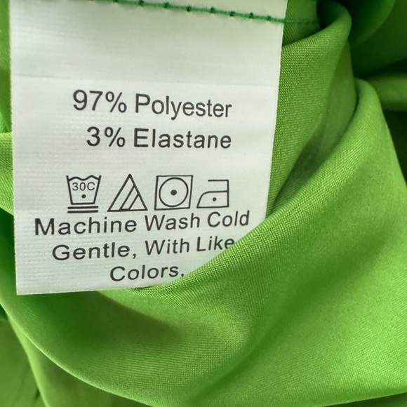 Pretty Garden Green Abstract‎ Print Maxi Dress - Picture 9 of 9